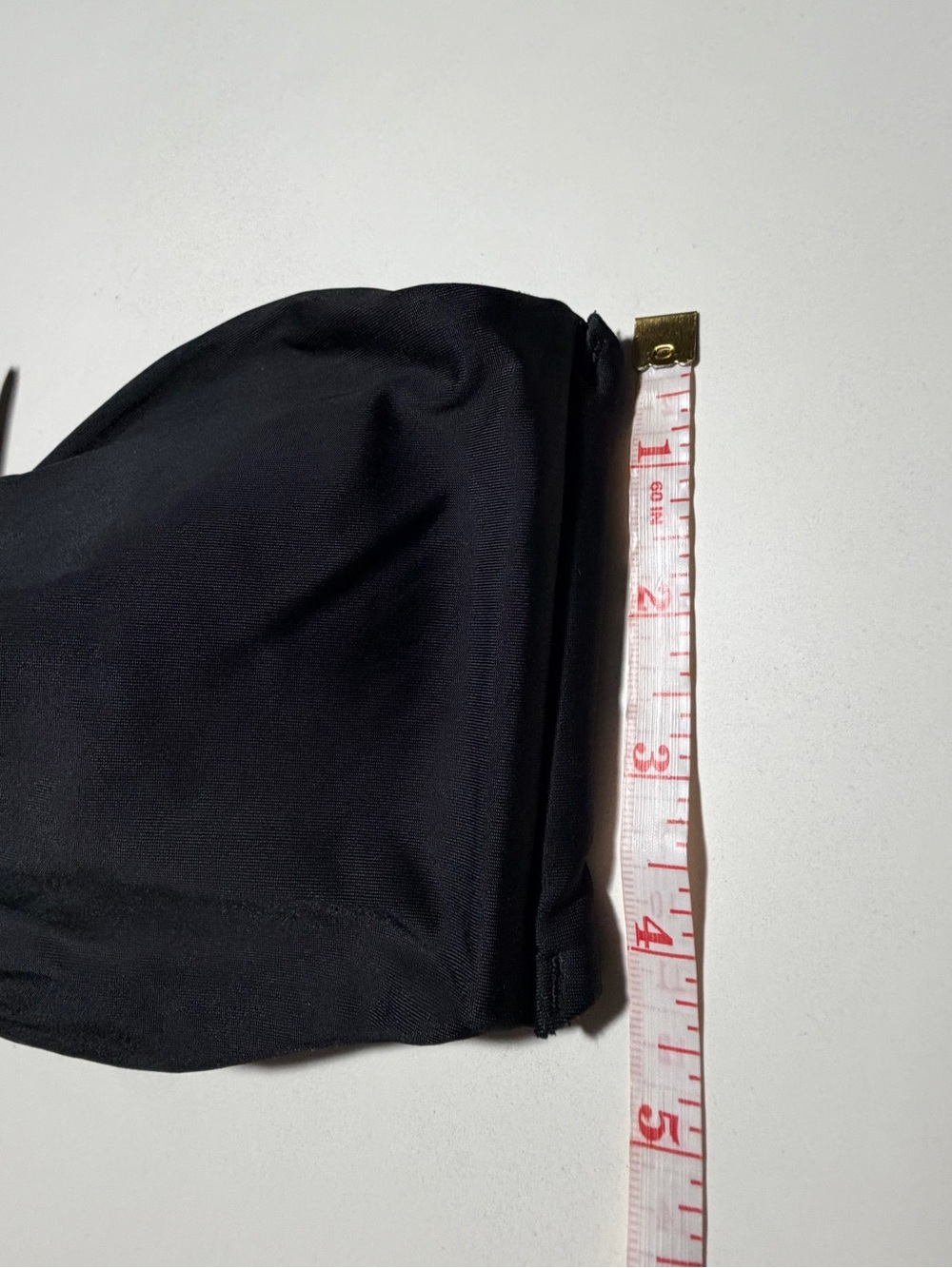 Aerie Black Knot Front Bandeau Bikini Top - Size Large - Picture 4 of 9